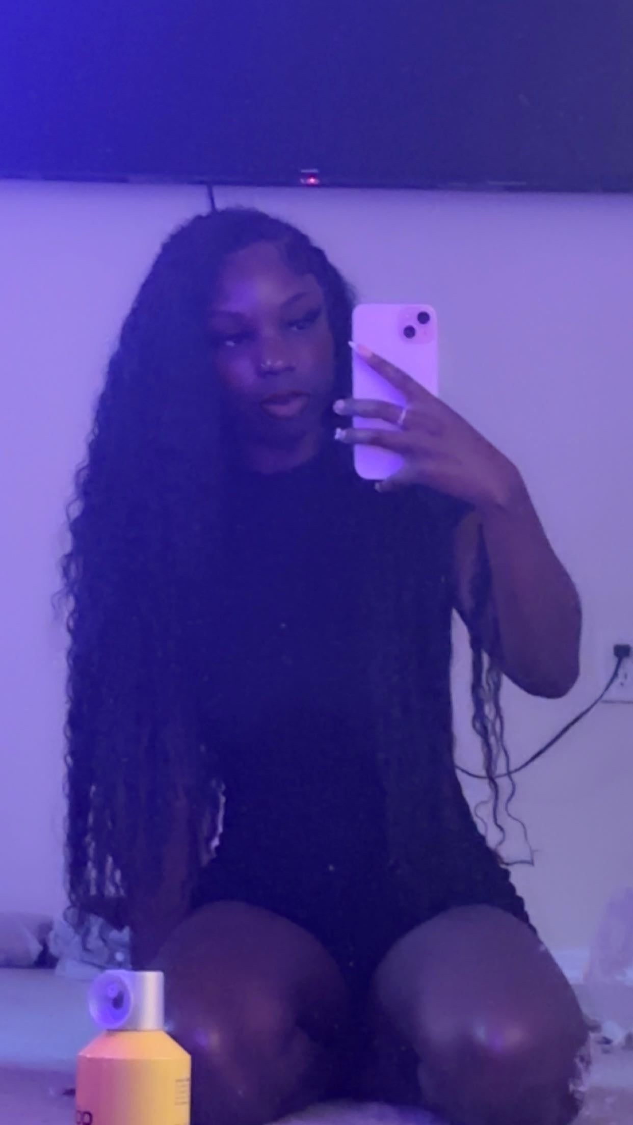 Natural black deep wave